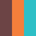 41A raisin/orange/cyan